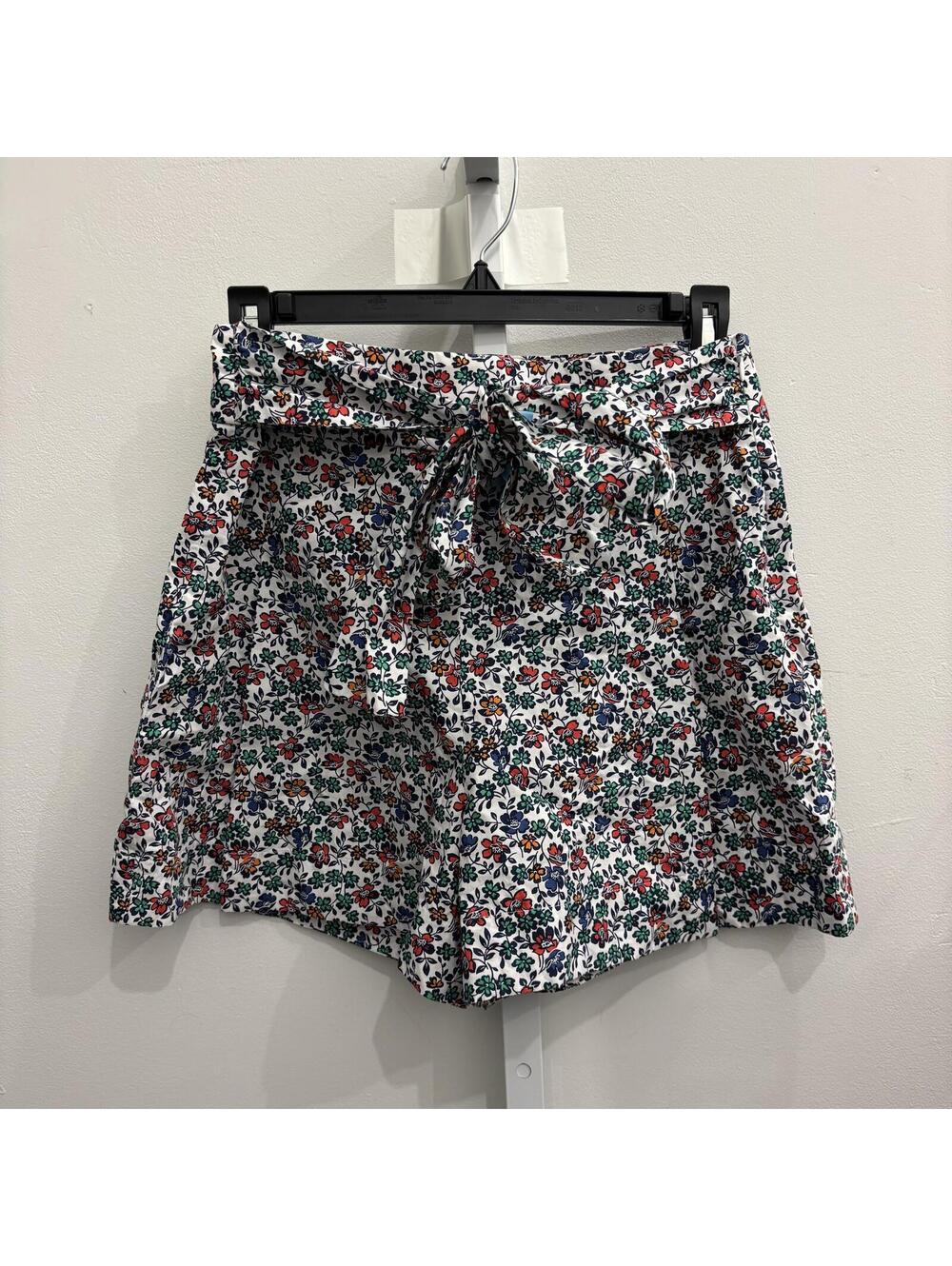 J.Crew Floral Print High Waist Shorts